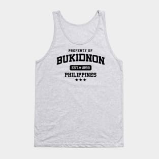 Bukidnon - Property of the Philippines Shirt Tank Top